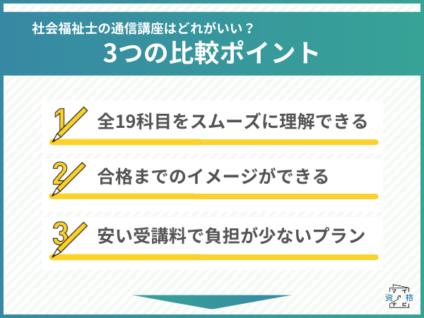 社会福祉士通信講座おすすめランキング【2024年比較】合格率や独学との 